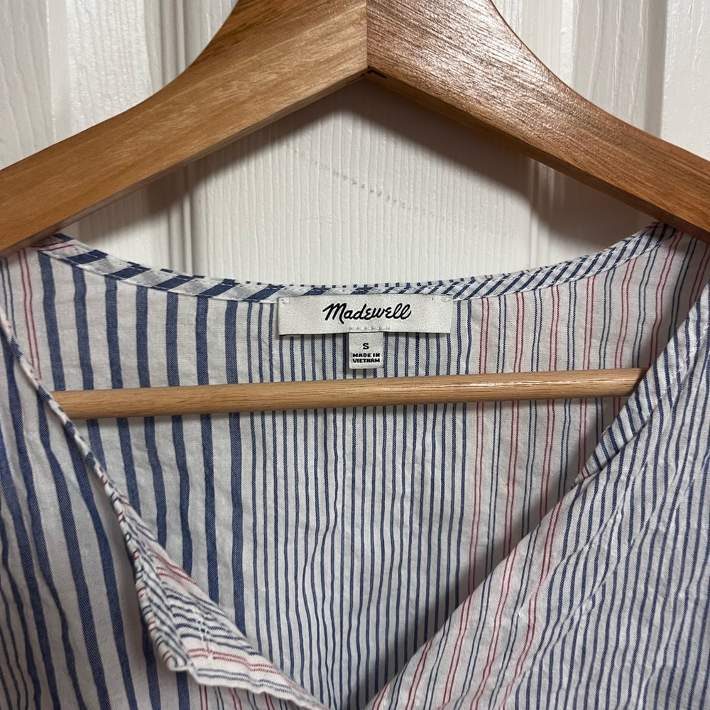 Madewell Atlantic Striped Blouse - Picture 7 of 12